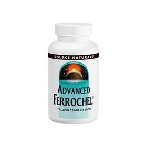 Мікроелемент Залізо Source Naturals Advanced Ferrochel 180 Tabs