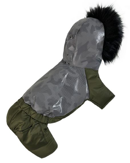 Зимовий комбінезон з світловідбиваючої тканини камуфляж A-78 | Зображення 3