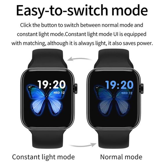 Смарт-часы Smart Watch T55 с 2 ремешками для уведомлений а ∙ Умные часы Smart Watch T55 для фитнеса | Зображення 1