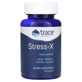 Витаминно-минеральный комплекс Trace Minerals Восстановление и Защита от стресса, Stress-X, 60 таблеток