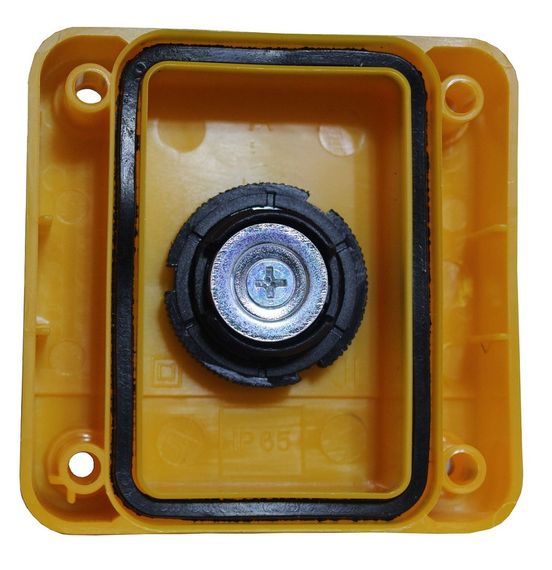 Пост кнопковий ХВ2-J174 "СТОП" 1NC червона гриб "STOP" з фіксацією обертовий Ny95505553 | Зображення 2