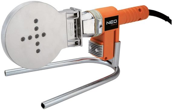 Паяльник NEO для пластиковых труб, 1200 Вт, 16- 110мм, PTFE-покрыт., 260°, 6.9кг, кейс (21-002)