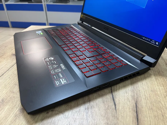 Ноутбук  Acer Nitro 5 17.3 FHD IPS i5 10300H/16gb/SSD+HDD/GTX 1650Ti -4Gb | Зображення 3
