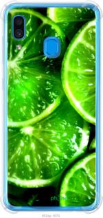 Чохол на Samsung Galaxy A30 2019 A305F Зелені часточки лимона "852sp-1670-2448"
