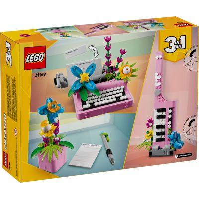 Конструктор LEGO Creator Печатная машинка с цветами (31169) | Зображення 4