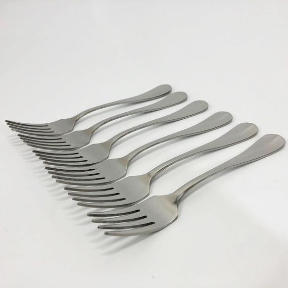 Набір десертних виделок Con Brio CB-3709 18 см 6 шт MF-50 | Зображення 8