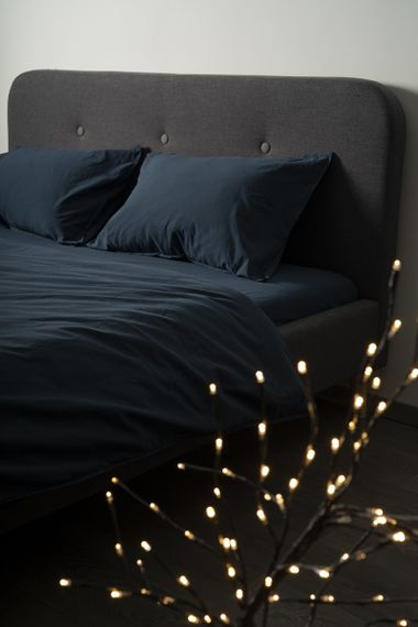 Комплект постільної білизни SoundSleep Stonewash Adriatic Dark Blue Полуторний 160х220 см синій (92669536) | Зображення 7