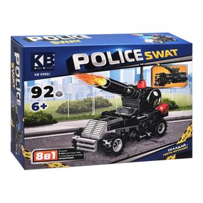 Детский конструктор Police SWAT KB 5905C пластик, 92 детали