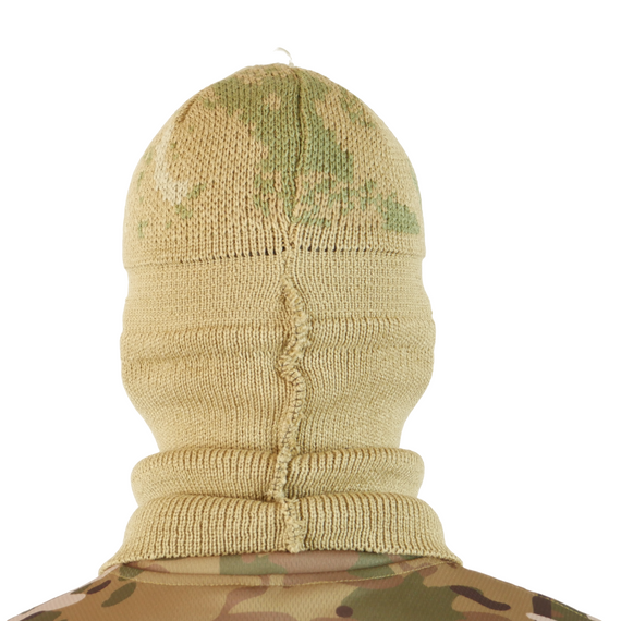 Шапка-балаклава вязаная Койот пиксель | Зображення 5