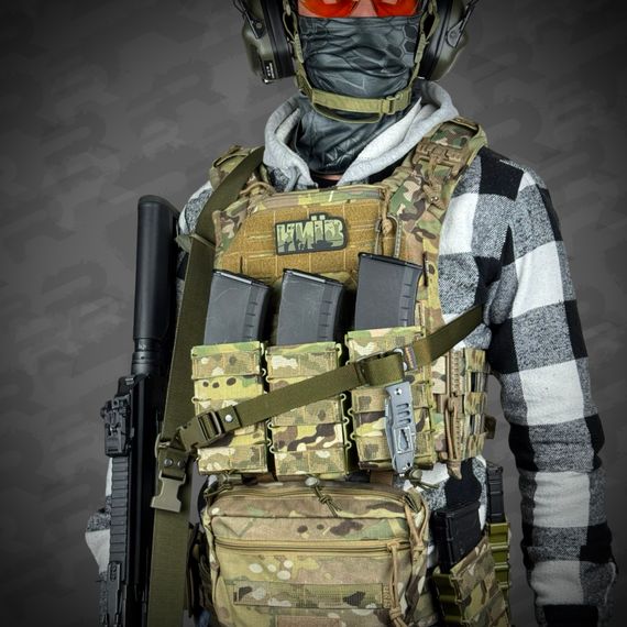 Ремінь збройовий триточковий RAGNAROK "Hel" Gen.II carbine Олива | Зображення 4