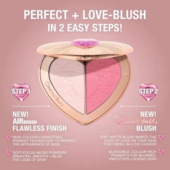 Палетка для лица Charlotte Tilbury Pillow Talk Beauty Face Palette, 13g | Зображення 6