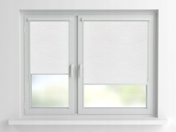 Рулонна штора Rolets Квіти 2-51741-300 30x170 см закритого типу Біла