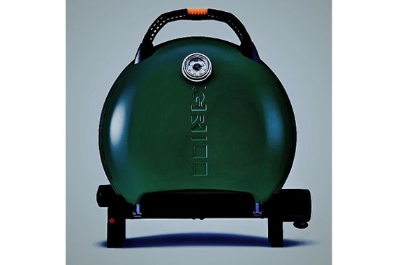 КОМПЛЕКТ Портативний переносний газовий гриль O-GRILL 600T, зелений + шланг в подарунок! Код: 011679 | Зображення 2