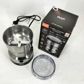 Кофемолка с напряжением 220V RAF R-7113 150 Вт, Измельчитель кофе, Кофемолка электрокофемолка ZX-57