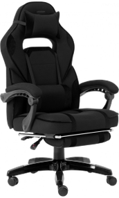 Кресло геймерское GT Racer X-2749-1 Fabric Black Suede