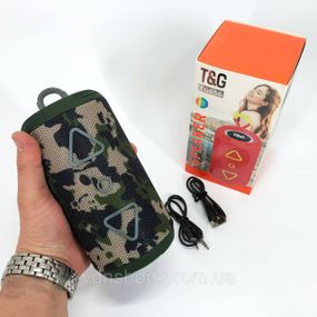 Беспроводная блютуз колонка в дорогу TG656, Портативная акустическая bluetooth колонка YM-76