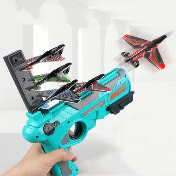Пистолет-катапульта с самолетами Air Battle / Детский игровой набор / Пусковая установка самолетов | Зображення 4