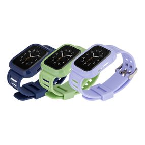 Ремінець для Apple Watch Band Silicone Shine + Protect Case 44 mm
