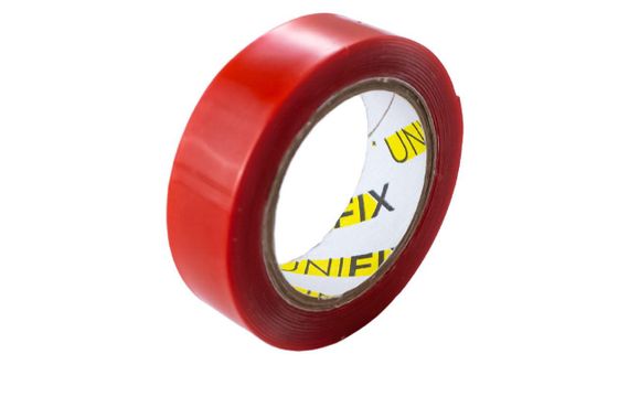 Лента клейкая пено-акриловая 0,5мм*15мм*2м UNIFIX | Зображення 2