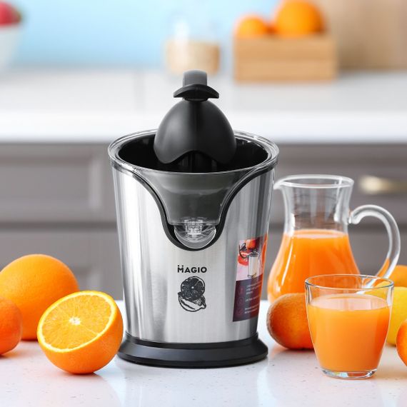 Соковижималка для цитрусових Magio MG-189 електрична 140 Вт для апельсинів і лимонів | Зображення 5