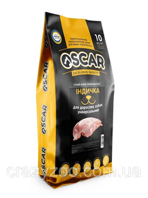 Сухий корм для собак усіх порід OSCAR універсальний Індичка 10 кг 4820267300066