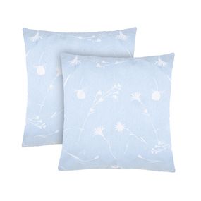 Набір наволочок Home Line 64705 Україна 70x94  Бавовна Білий, Блакитний