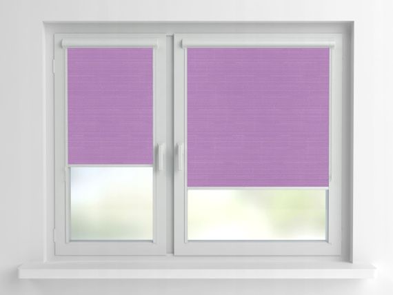 Рулонна штора Rolets Льон 2-7438-900 90x170 см закритого типу Бузкова