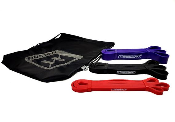 Гумові петлі EasyFit: набір 2-45 кг (3 шт) (EF-2453s) | Зображення 1