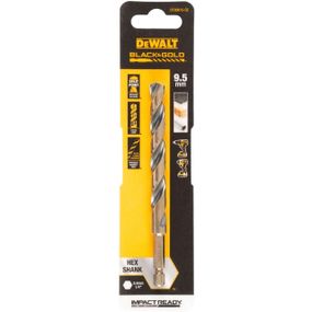 Свердло по металу 9,5мм EXTREME IMPACT Black & Gold DeWALT DT20615