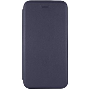 Шкіряний чохол-книжка Classy для Xiaomi Redmi Note 14 4G (Europe version) Темно-синій