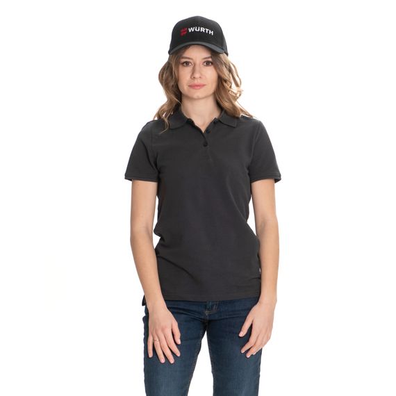 Поло жіноче JOB+, антрацит, розмір 3XL | Зображення 1