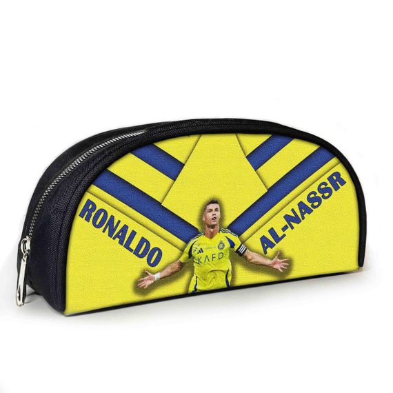 Пенал школьный с принтом Криштиану Роналду 23х10х8 см детский для девочки,мальчика (3903)