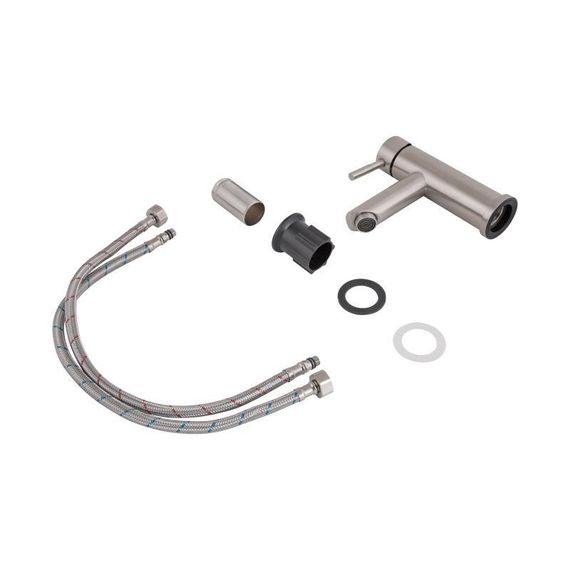 Змішувач для раковини Lidz Aria 001F (k35) LDARI001FNKS34937 Nickel | Зображення 3