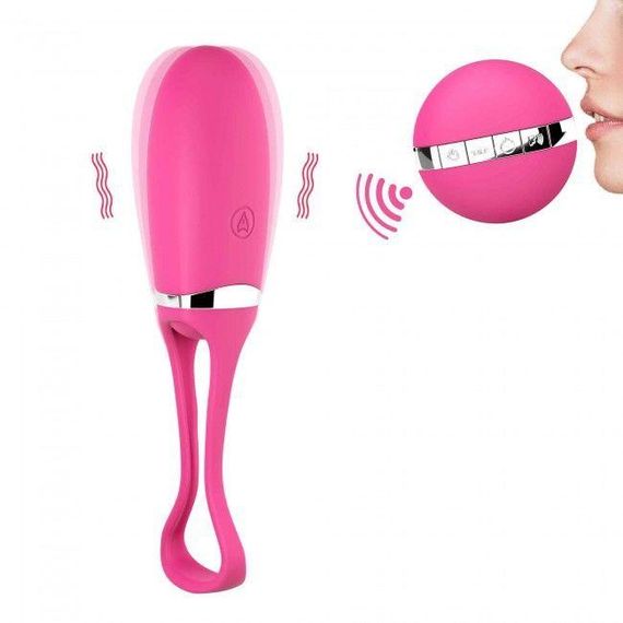 Виброяйце Dorcel Secret Delight Magenta з пультом ДК, з турборежимом і голосовим керування | Зображення 4