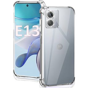 TPU чехол GETMAN Ease logo усиленные углы Full Camera для Motorola Moto E13