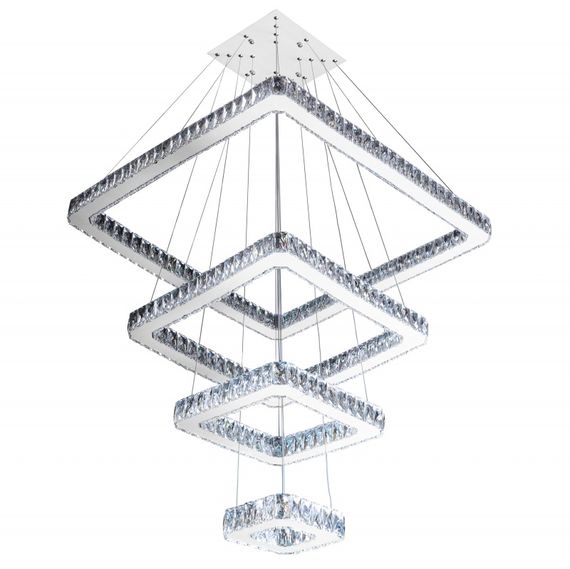Люстра подвесная с пультом LED 184W WW+NW+CW CH (BR-993S/4)