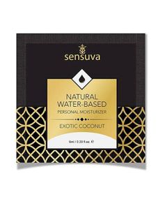 Пробник Sensuva – Natural Water-Based Exotic Coconut (6 мл)