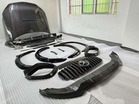 Комплект обвісів LRT Carbon (для GLS63) для Mercedes GLS X167 2019- рр | Зображення 1