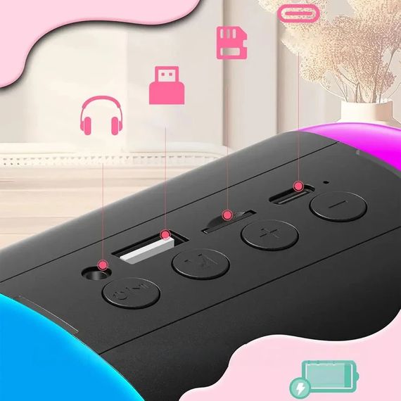 Портативна Bluetooth колонка з водонепроникним корпусом IPX7 XPRO K21 (234572741_525) | Зображення 5