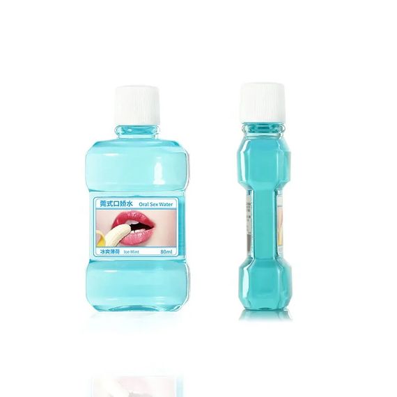 Інтимна рідина для орального сексу COOL&HOT з ароматом м'яти та полуниці 2*80 ml | Зображення 1