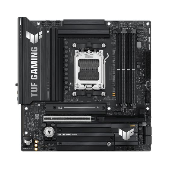 Материнcька плата ASUS TUF GAMING B850M-PLUS WIFI sAM5 B850 4xDDR5 M.2 HDMI DP Wi-Fi BT mATX 90MB1IY0-M0EAY0