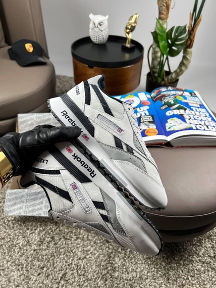 Мужские кроссовки замша  bok Classic LX2200 White Black весна / літо / осінь A3653 42 26,5 | Зображення 5