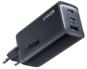 Мережевий зарядний пристрій Anker PowerPort 737 GaNPrime - 120W 2xPD & 1xPIQ PPS/DPDS Black