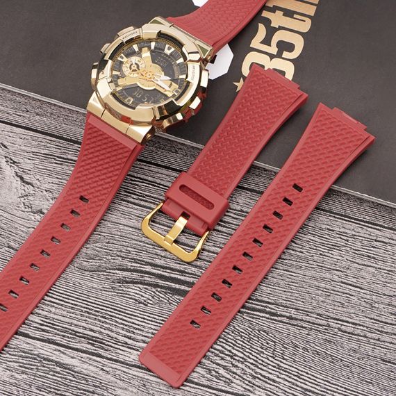 Ремешок для Casio G-Shock GA-100/110 Red GD | Зображення 2
