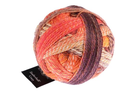 Шкарпеткова пряжа Schoppel Zauberball Crazy, 2472