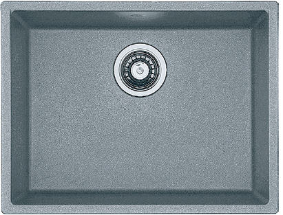 Кухонна мийка Fabiano Quadro 61x46 Titanium 8221.301.0940