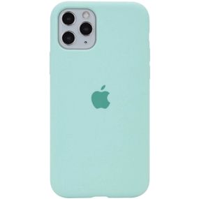 Чохол Silicone Case Full Protective (AA) для Apple iPhone 11 Pro Max (6.5") Бірюзовий / Turquoise