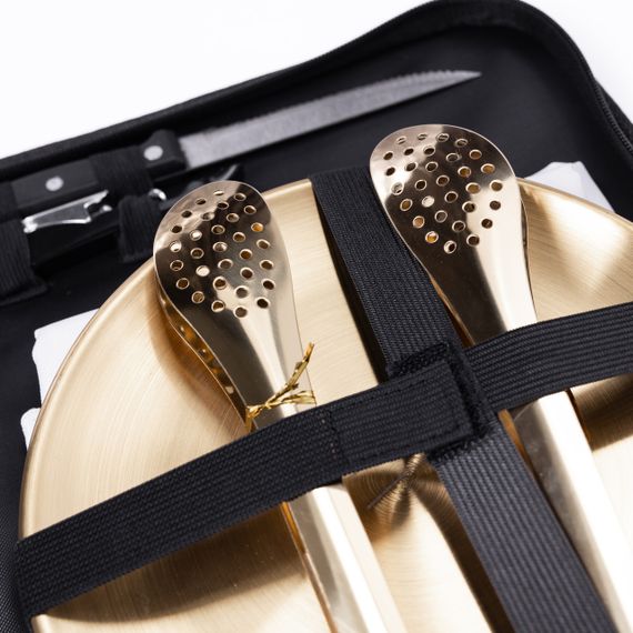 Набір посуду для пікніка на 4 особи 24 предмети Золотистий | Зображення 3