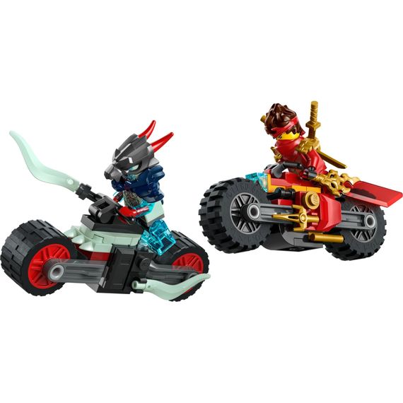 Конструктор LEGO NINJAGO Швидкісна гонка Кая на мотоциклі (71838) | Зображення 1
