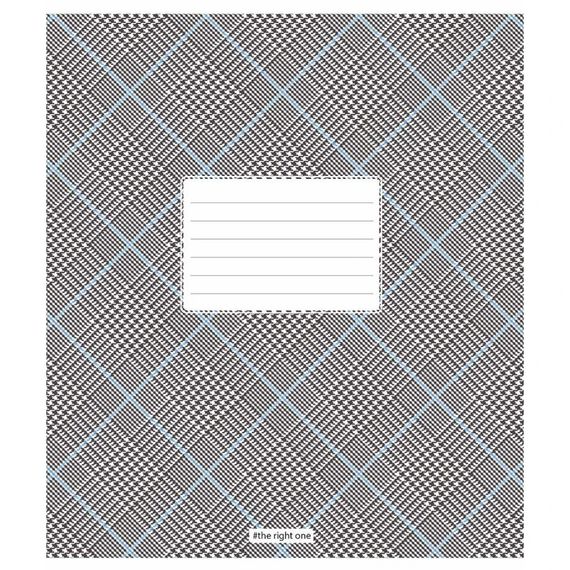 Зошит учнівський "Houndstooth print" 024-3387K-5 в клітинку, 24 аркушів